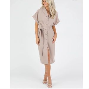 Kittenish Anna Button Down Dress